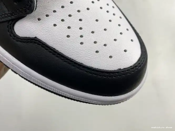 Cheap (2014) Retro Jordan Black White 555088-010 Air 1 0429